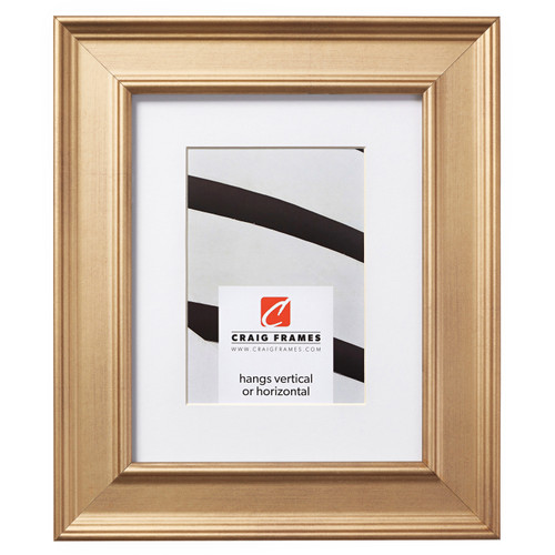 Revival 2", Bocelli Distressed Gold Matted Picture Frame Revival 2", Bocelli Distressed Gold Matted Picture Frame