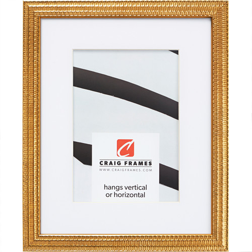 Farnsworth .75", Gold Matted Picture Frame