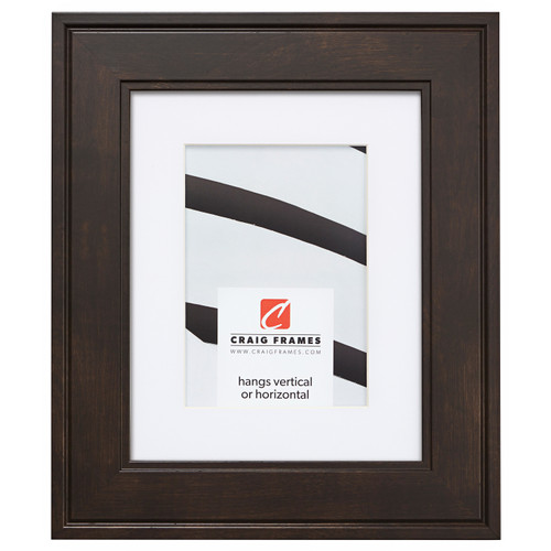 Contemporary Inspirations 2", Matted Espresso Picture Frame