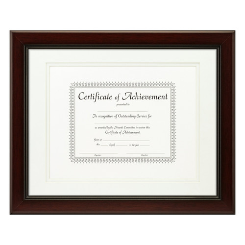 Mossehaus, Warm Mahogany Document Frame