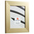 Bauhaus 200 2", Brushed Gold Picture Frame Bauhaus 200 2", Brushed Gold Picture Frame