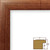 Contemporary 1", Matted Honey Brown Picture Frame