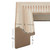 Luella 1", Matted Ornate Whitewash Picture Frame Luella 1", Matted Ornate Whitewash Picture Frame