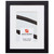 Confetti .875", Matted Black Picture Frame Confetti .875", Matted Black Picture Frame
