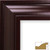 Upscale 2", Matted Dark Mahogany Picture Frame