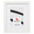 Confetti .875", Matted White Picture Frame Confetti .875", Matted White Picture Frame