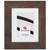 Bauhaus 200 2", Weathered Steel Matted Picture Frame