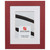 Colori 125 1.25", Red Matted Picture Frame Colori 125 1.25", Red Matted Picture Frame