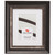 Ventura 2", Matted Aged Silver and Black Picture Frame Ventura 2", Matted Aged Silver and Black Picture Frame