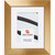 Modern Aesthetics 150 1.5", Brushed Gold Matted Picture Frame Modern Aesthetics 150 1.5", Brushed Gold Matted Picture Frame