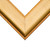 Cairo 2.375", Matted Gold Picture Frame