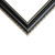 Victoria 1.375", Matted Ornate Black and Gold Picture Frame Victoria 1.375", Matted Ornate Black and Gold Picture Frame
