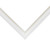 Stratton .75", Ornate White and Gold Picture Frame Stratton .75", Ornate White and Gold Picture Frame