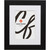 Bauhaus 125 1.25", Matted Mystic Satin Black Picture Frame - 4 Piece Set Bauhaus 125 1.25", Matted Mystic Satin Black Picture Frame - 4 Piece Set