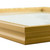 Stratton .75", Matted Aged Gold Picture Frame - 4 Piece Set Stratton .75", Matted Aged Gold Picture Frame - 4 Piece Set