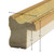 Stratton .75", Matted Aged Gold Picture Frame - 4 Piece Set Stratton .75", Matted Aged Gold Picture Frame - 4 Piece Set