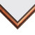 Victoria 1.375", Matted Ornate Copper Picture Frame - 4 Piece Set Victoria 1.375", Matted Ornate Copper Picture Frame - 4 Piece Set