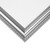 Victoria 1.375", Ornate Silver Picture Frame - 4 Piece Set Victoria 1.375", Ornate Silver Picture Frame - 4 Piece Set