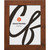 Bauhaus 125 1.25", Dark Walnut Picture Frame - 2 Piece Set