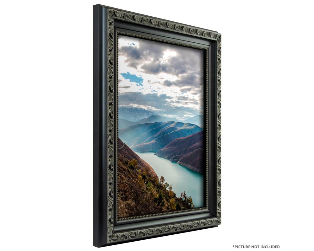 black vintage photo frames