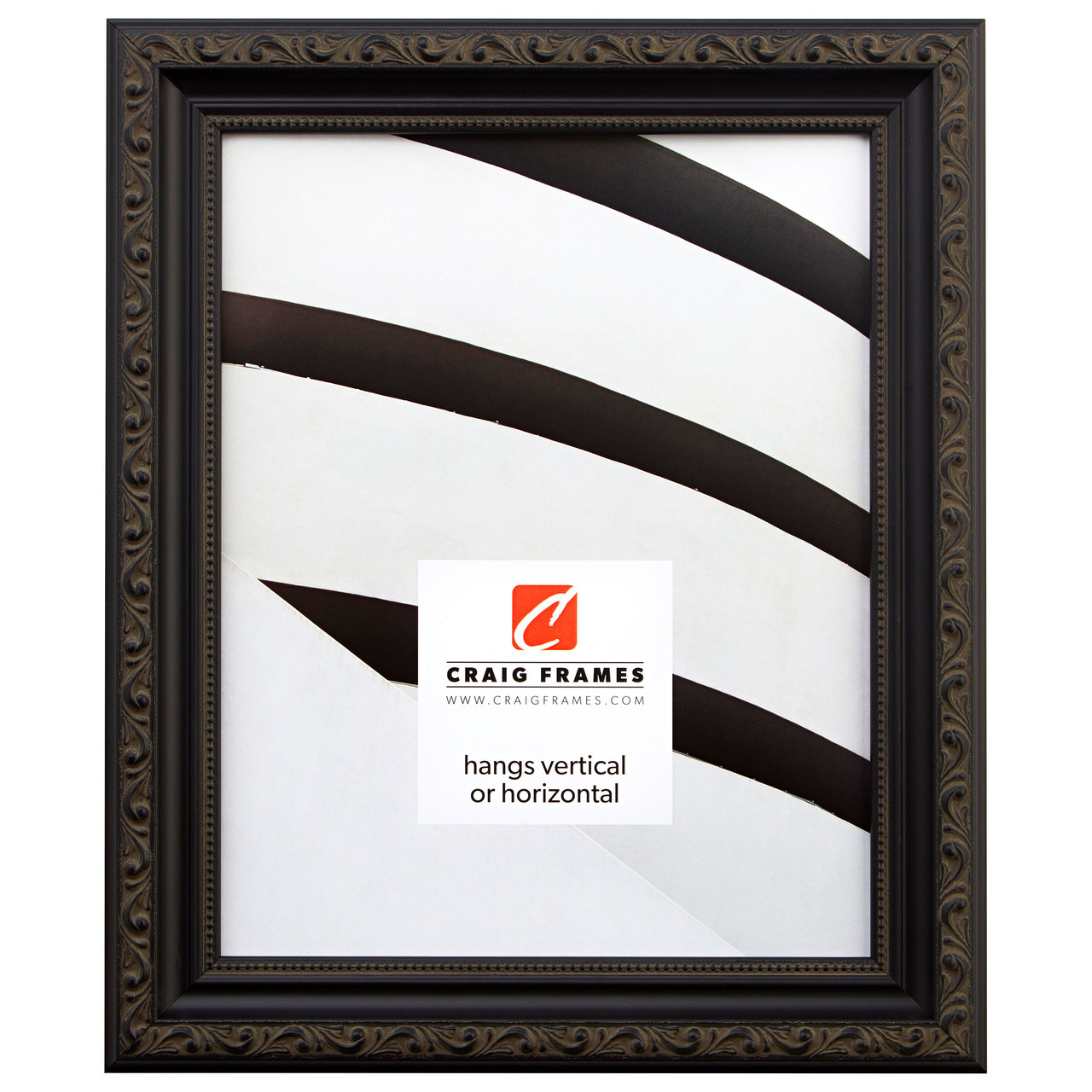black vintage photo frames
