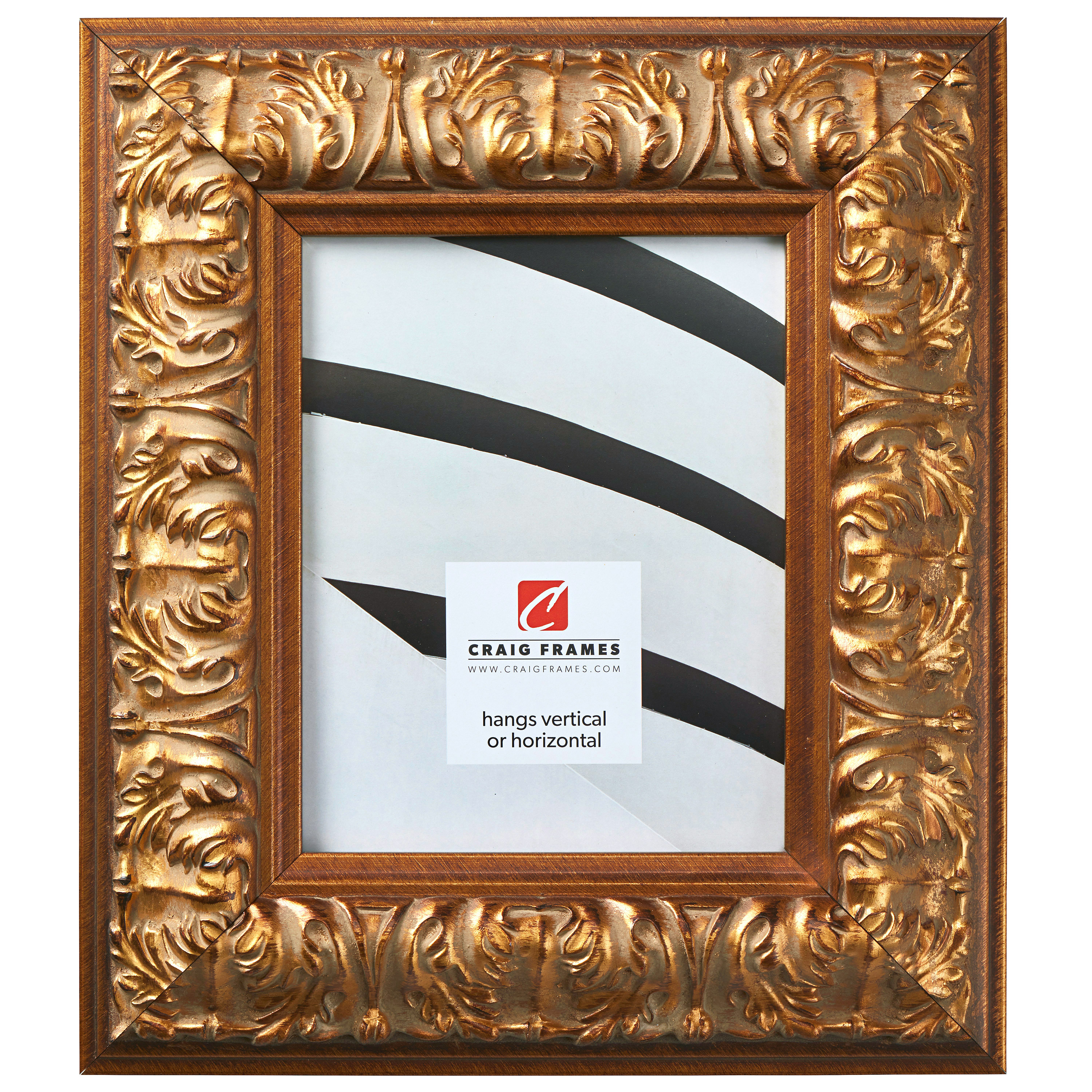 アンティークのパースフレーム Barroco Antique Gold Baroque Picture Frame - Craig Frames