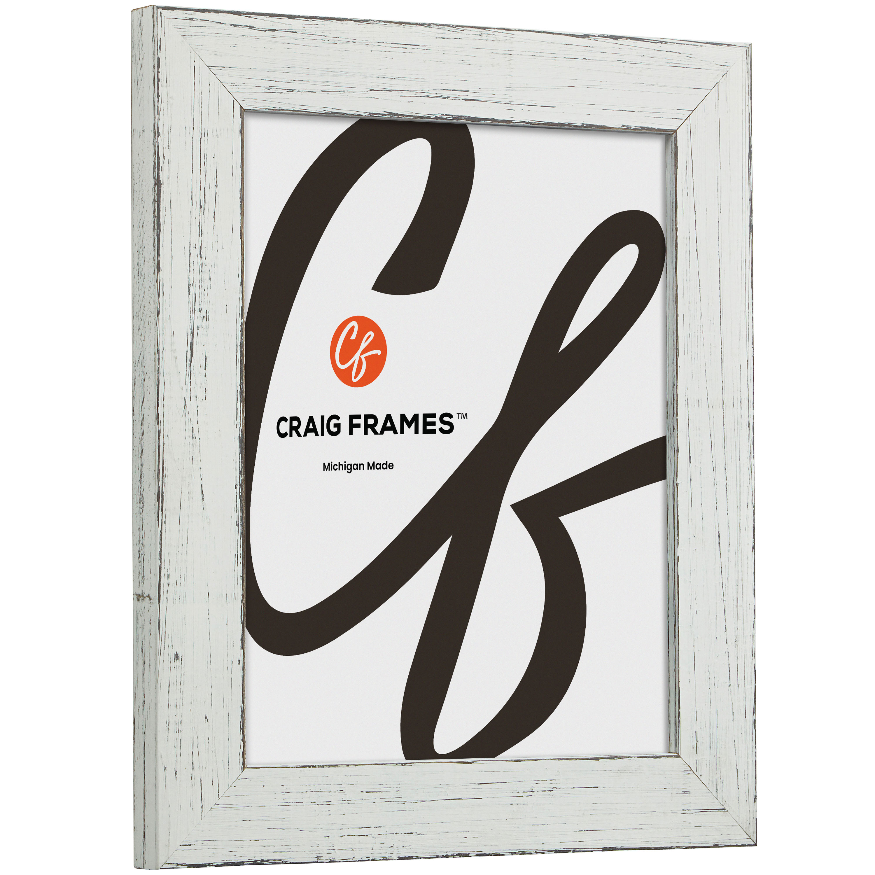 Jasper Marshmallow Weathered Picture Frame - Craig Frames