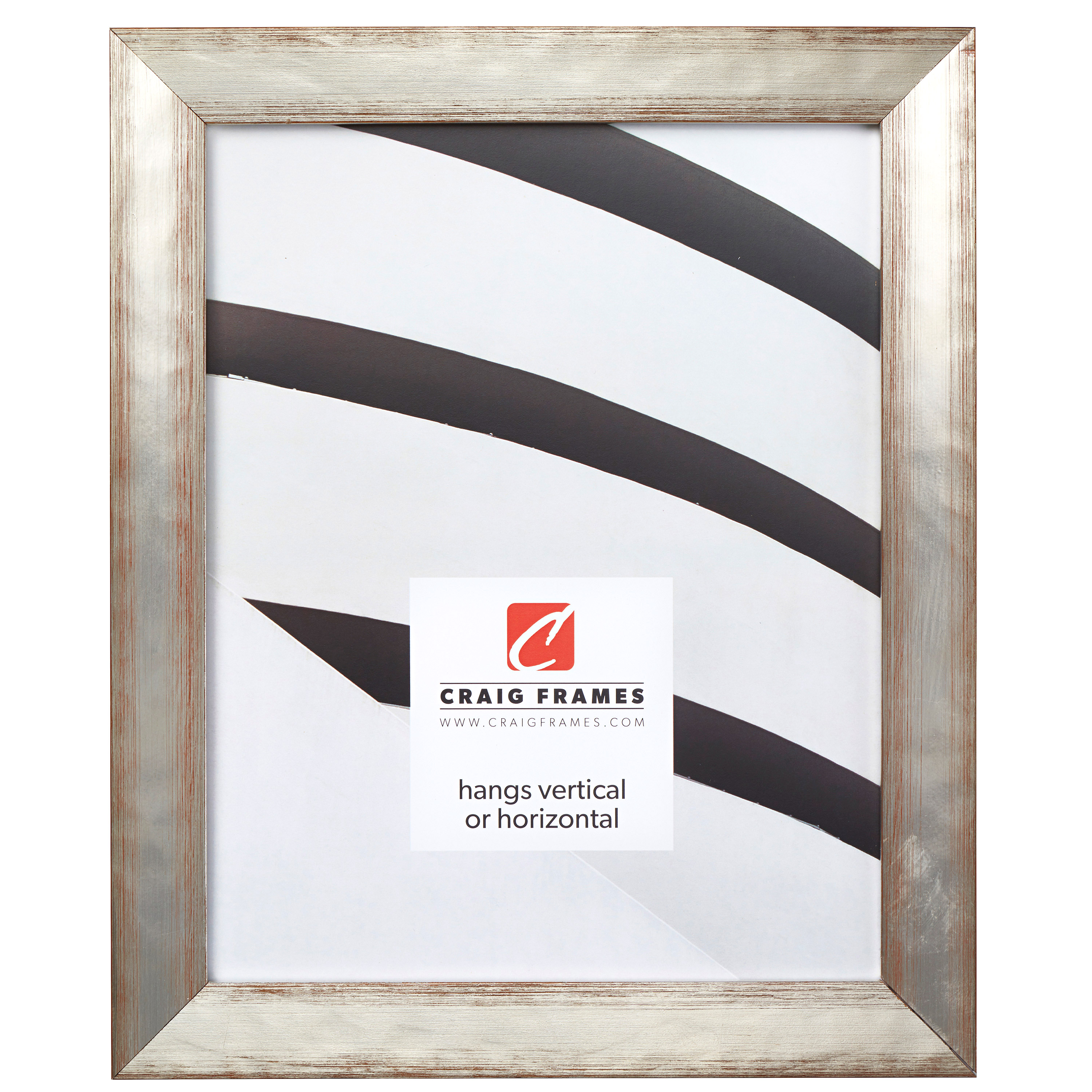 Matted Picture Frame With 4x6 Opening and 2 Border - Craig Frames