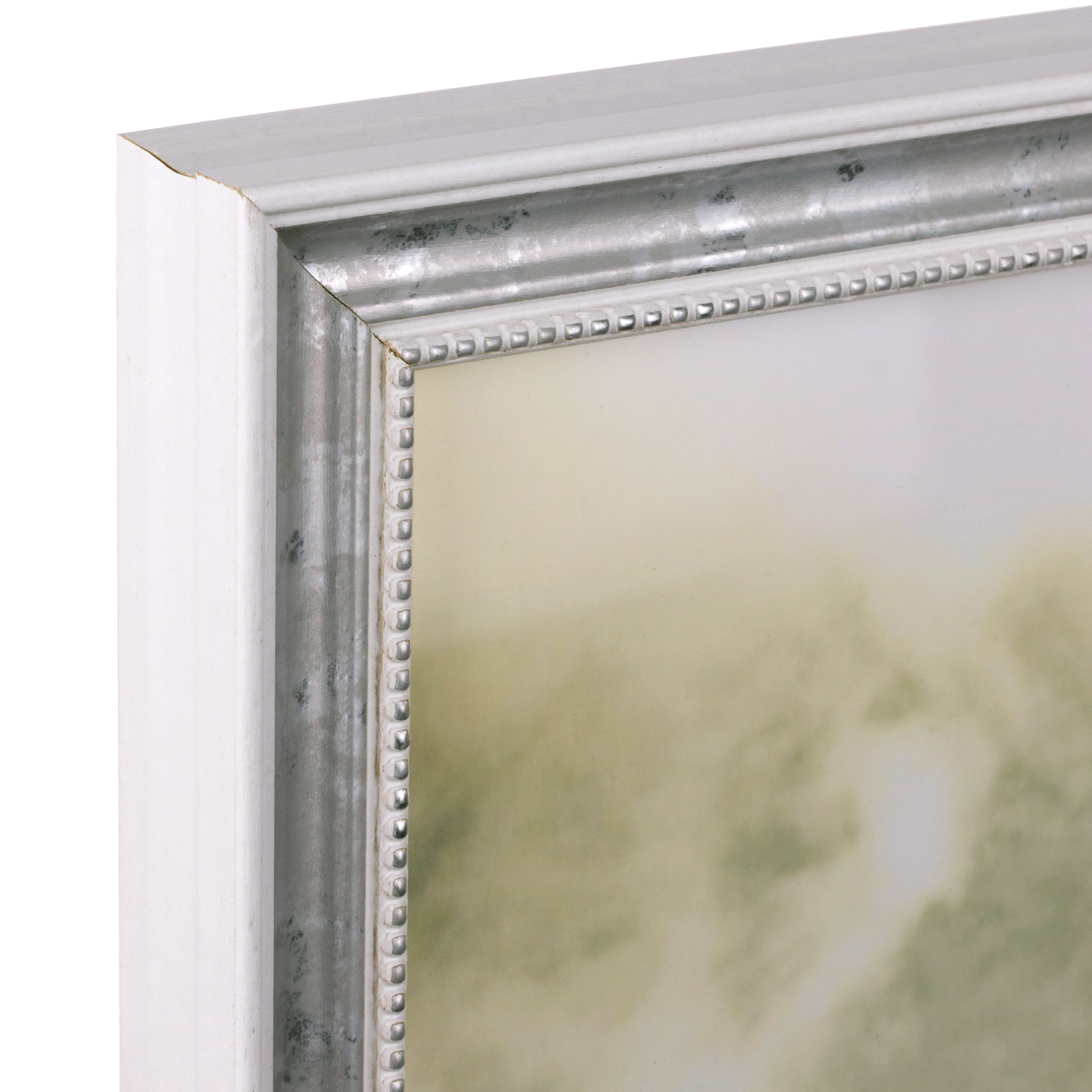 Craig Frames Stratton, 4x10 Picture Frame, Aged Pewter