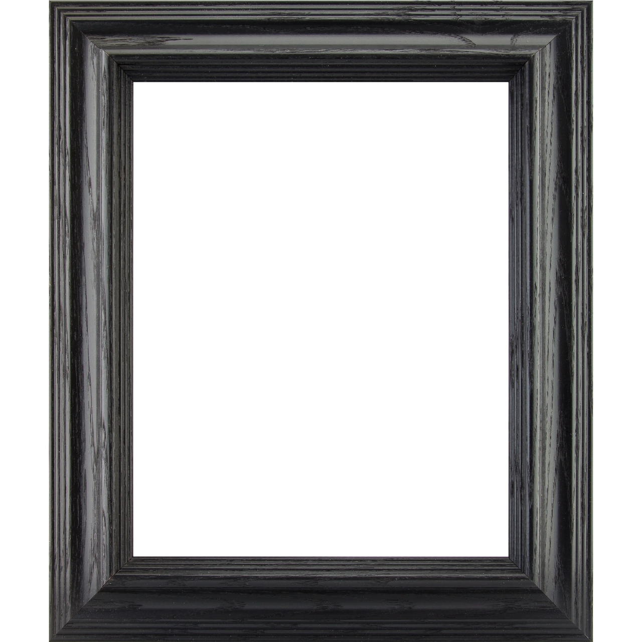 Wiltshire Ash 262 Black Hardwood Picture Frame Shell - Craig Frames