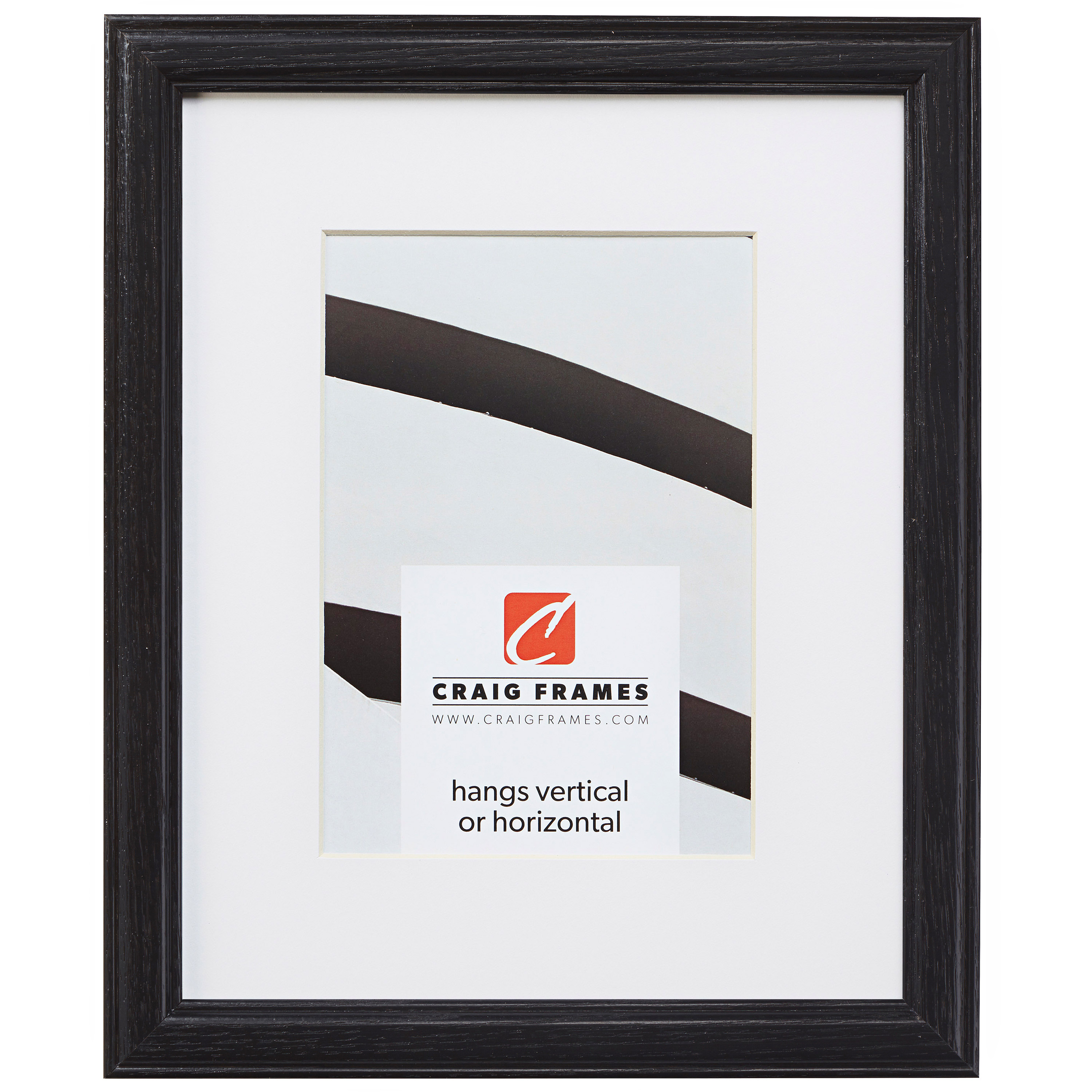 Wiltshire 236 Traditional Black Picture Frame - Craig Frames