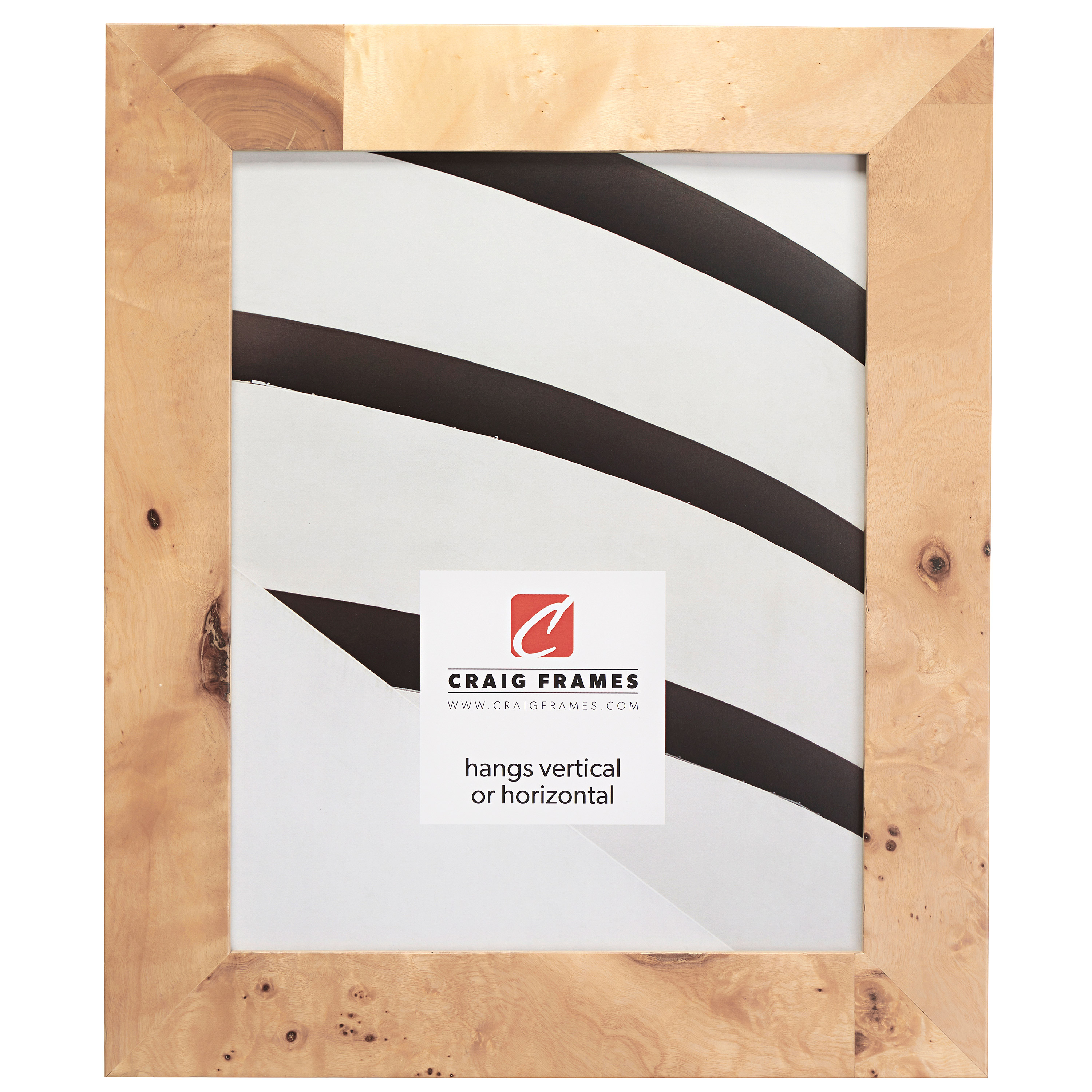 Innovations Natural Burl Picture Frame - Craig Frames