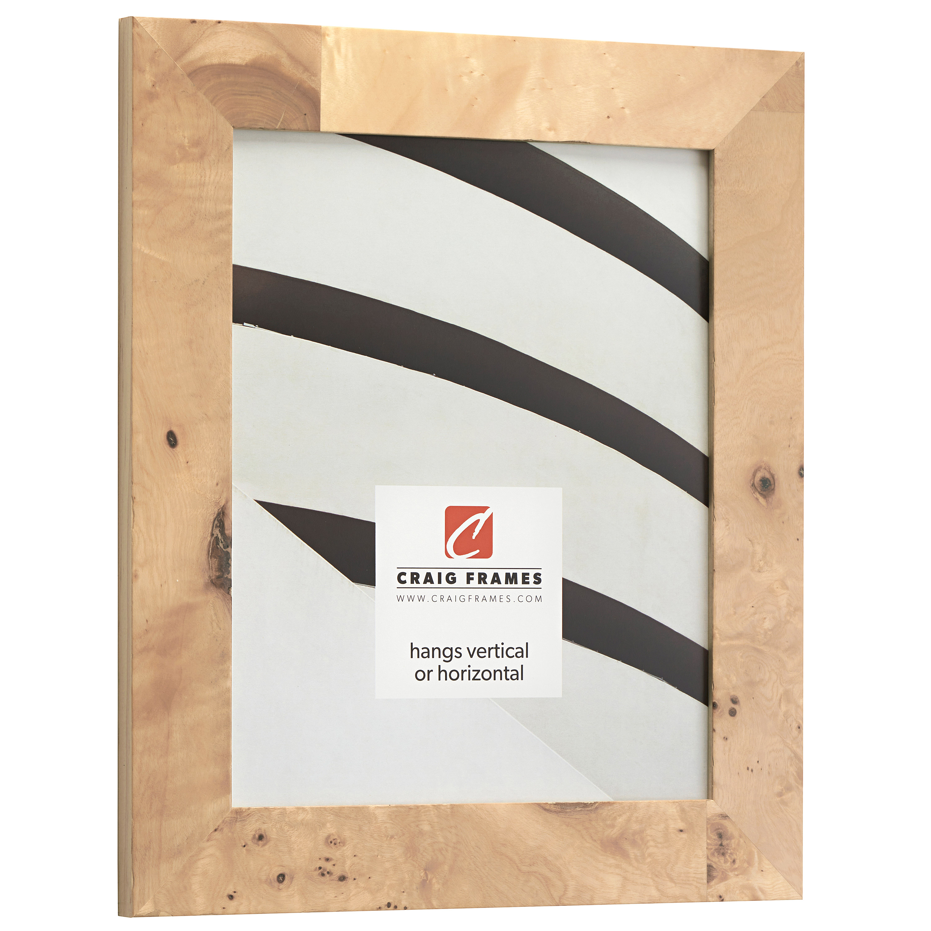 Innovations Natural Burl Picture Frame - Craig Frames