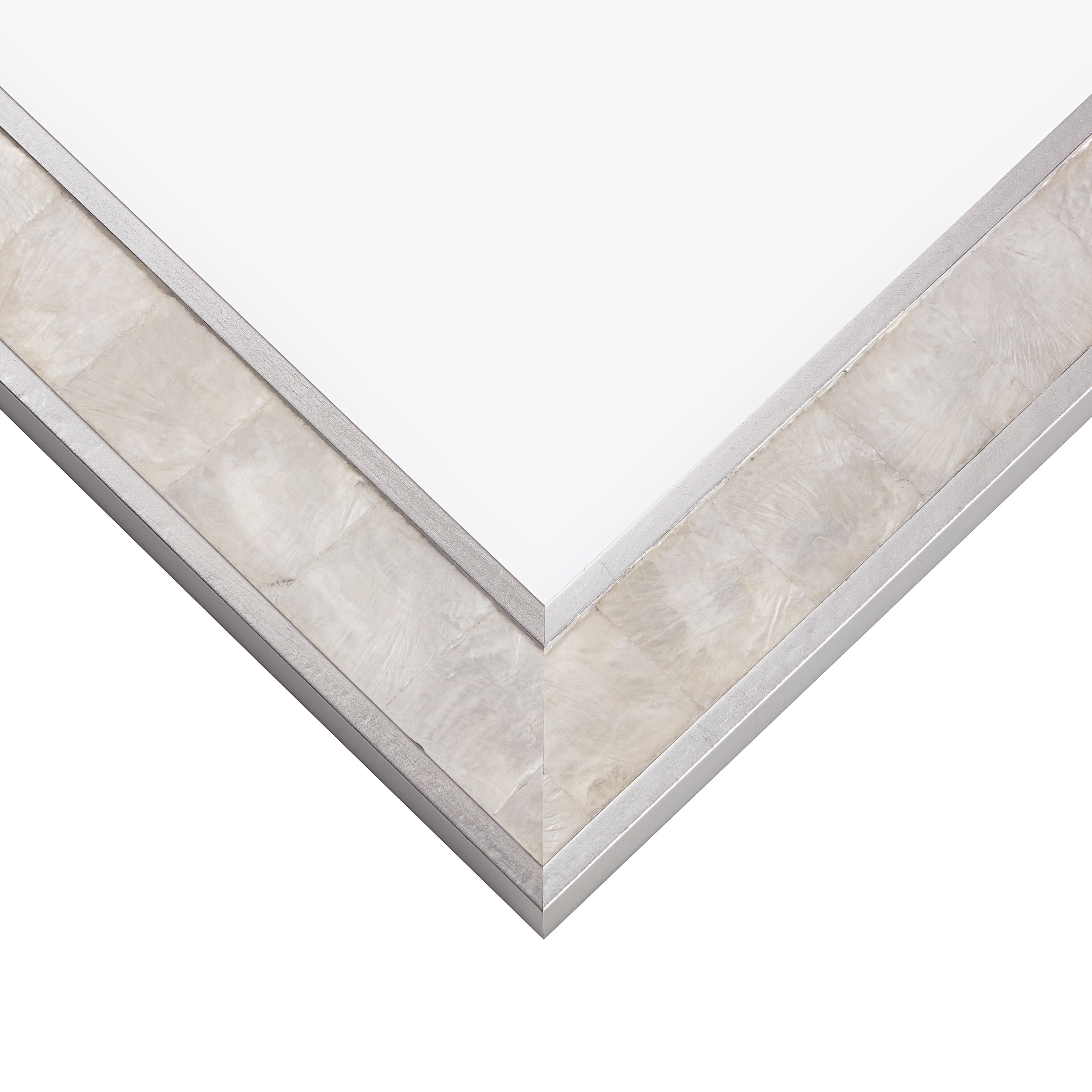 Opulence Silver Mother of Pearl Picture Frame - Craig Frames