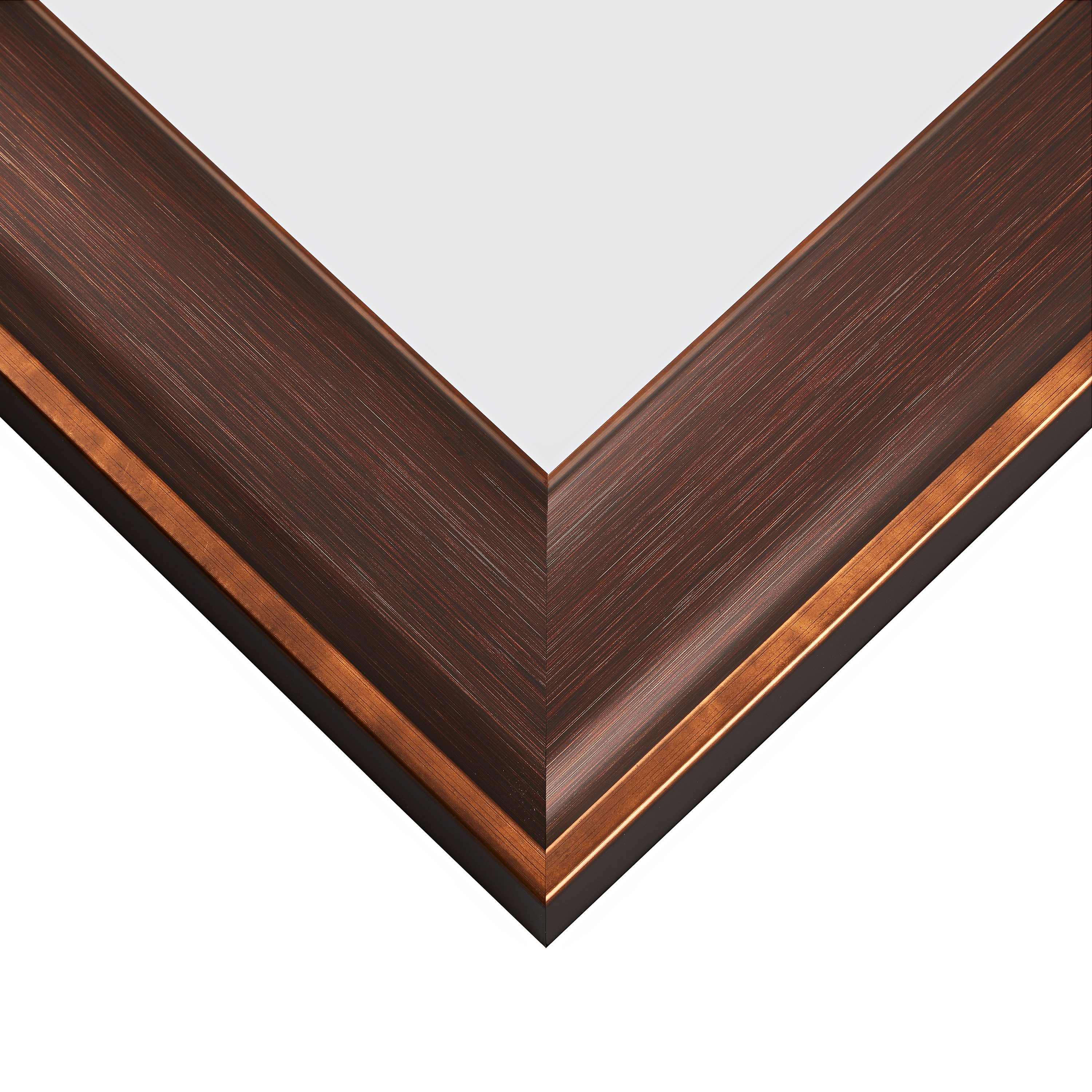 Resilience Wide Distressed Bronze Matted Picture Frame Craig Frames