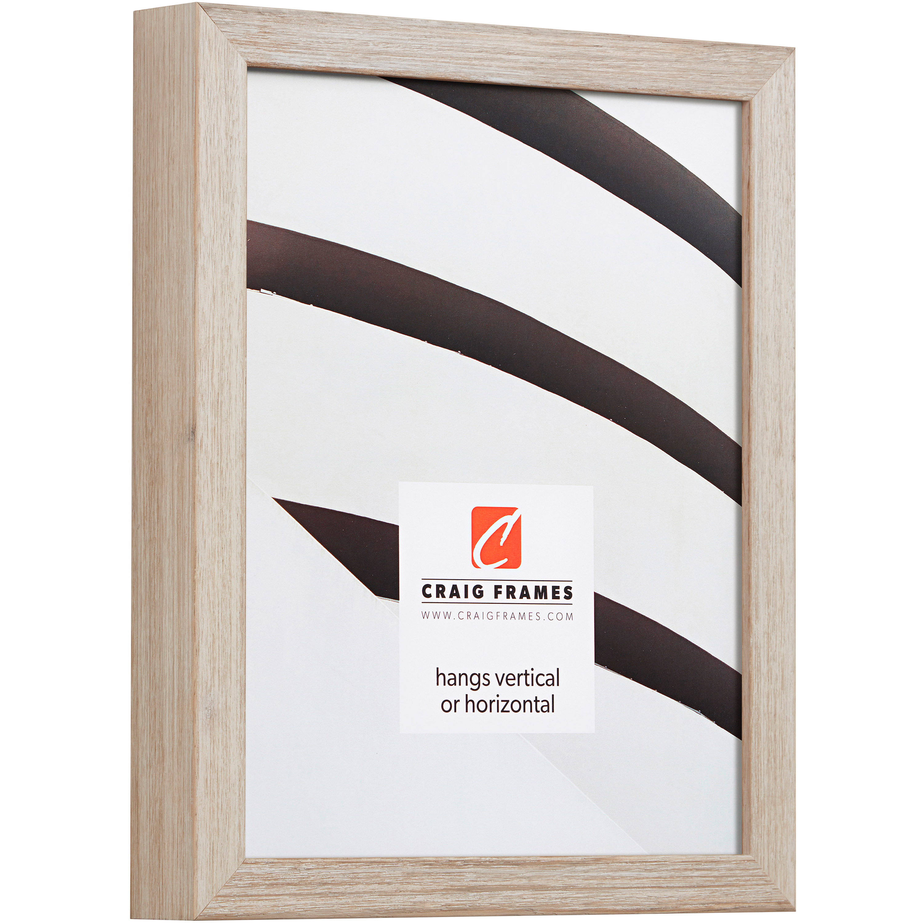 Farmhouse Essentials Tall, Weathered White Picture Frame - Craig Frames