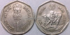 1 Rupee of 1987 - Small Farmers - Hyderabad Mint