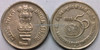 5 Rupees of 1995 - 50th Anniversary Of United Nations - Mumbai Mint