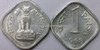 1 Paisa of 1968 - Hyderabad Mint - Dot in Diamond