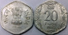 20 Paise of 1983 - Hyderabad Mint - Star