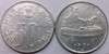 50 Paise of 1991 - Hyderabad Mint - Star - SS