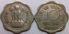 10 Paise of 1967 - Kolkata Mint - No Mint Mark