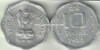 10 Paise of 1986 - Kolkata Mint - No Mint Mark