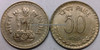 50 Paise of 1980 - Kolkata Mint - No Mint Mark