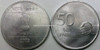 50 Paise of 2009 - Kolkata Mint - No Mint Mark