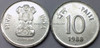 10 Paise of 1988 - Noida Mint - Round Dot - SS
