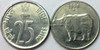 25 Paise of 1999 - Noida Mint - Round Dot