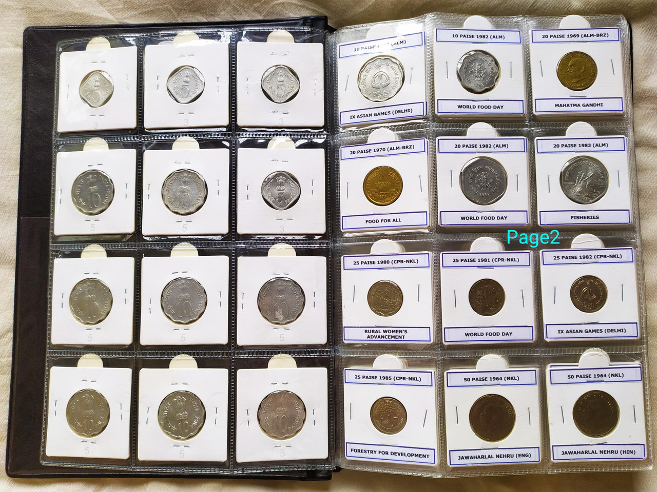 Coin Album for up to 200 Coin Flips at