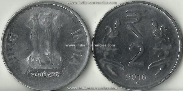shopin（5点） 5 Rupees of 2016 - Noida Mint - Round Dot - R Symbol