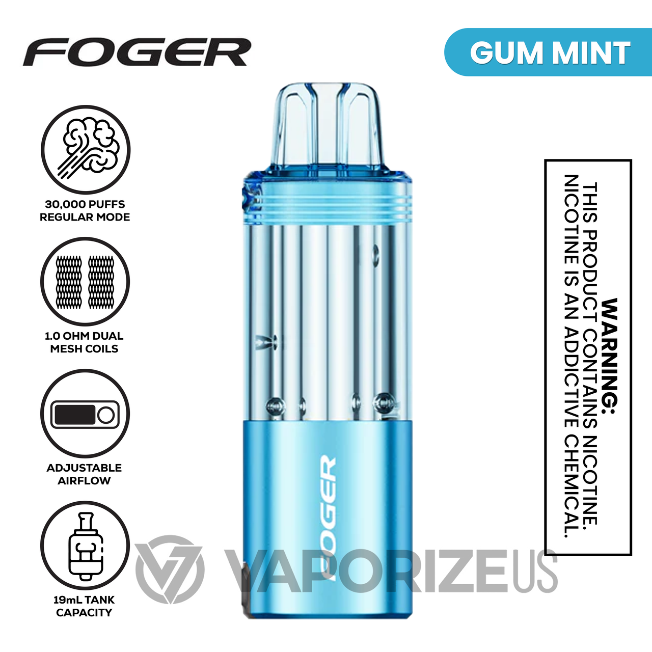 how much is elf bar vape Foger Switch Pro 30K Disposable Kit $16.99 main image 0